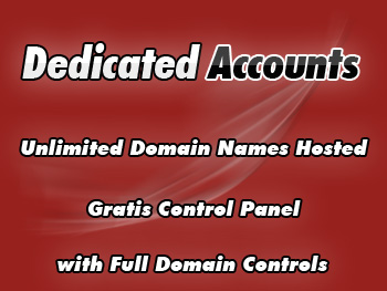 Budget dedicated hosting account
